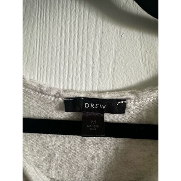 Drew Long Sleeve Soft Knit Front Knot Tee Size Medium - Picture 3 of 5